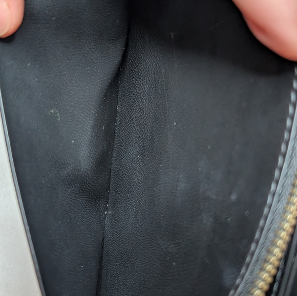 Coach Foldover Clutch Colorbock Quilting With Rivets Crossbody Bag - Picture 13 of 16